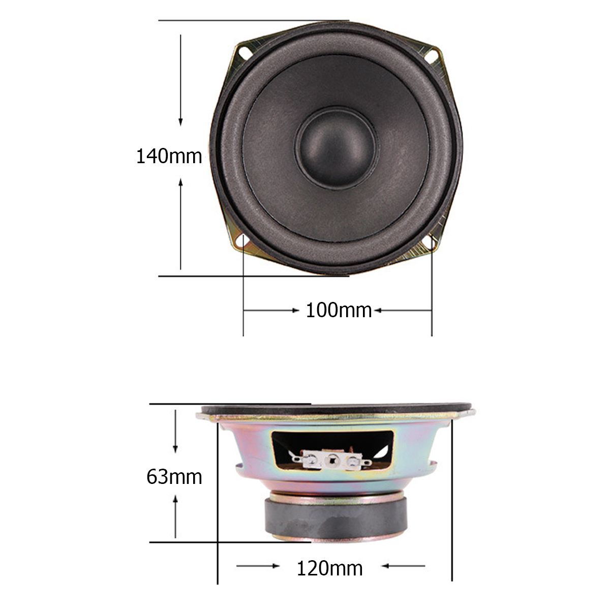 525quot-DIY-Bass-Rockers-Compression-Horn-Driver-Screw-On-1455186-8