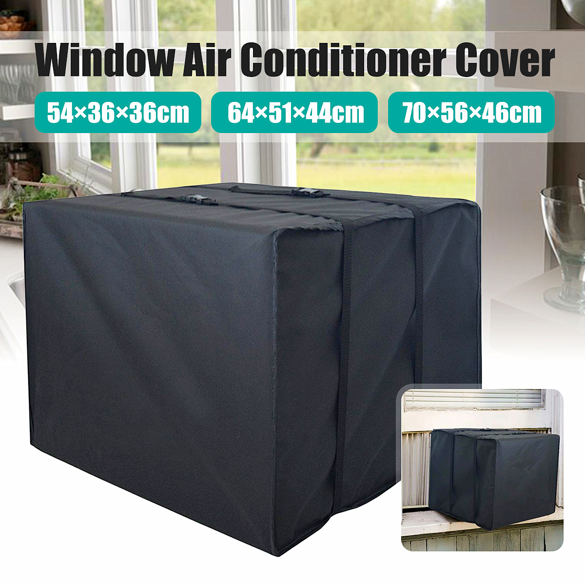 SML-Window-Air-Conditioner-Cover-Waterproof-Windproof-Snowproof-Dustproof-Air-Conditioner-Outdoor-Un-1558417-1