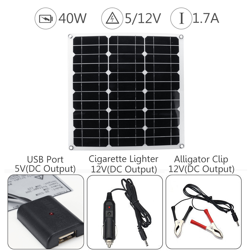 Portable-40W-12V5V-Solar-Panel-Battery-DCUSB-Charger-For-RV-Boat-Camping-Traveling-1439547-2