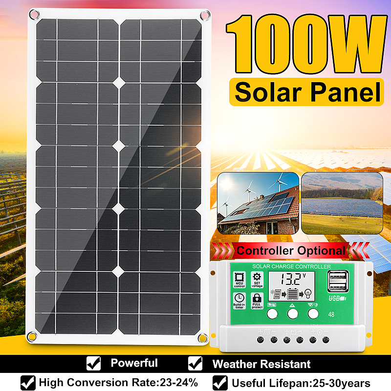 100W-18V-High-Efficieny-Solar-Panel-USB-DC-Monocrystalline-Solar-Charger-For-Car-RV-Boat-Battery-Cha-1693423-1