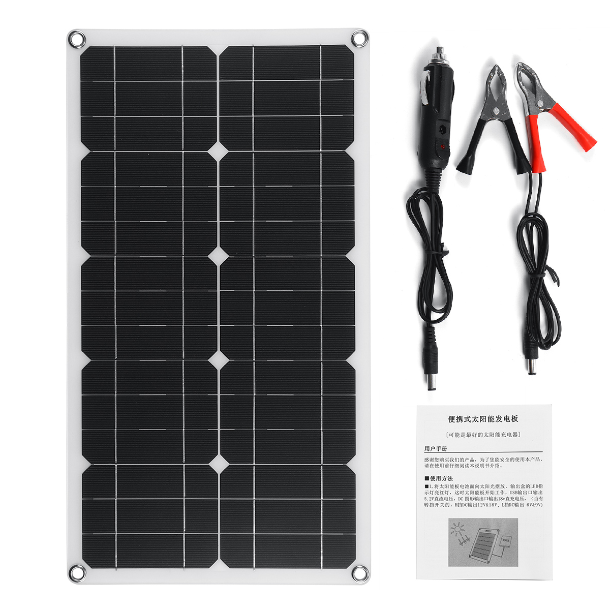 100W-18V-High-Efficieny-Solar-Panel-USB-DC-Monocrystalline-Solar-Charger-For-Car-RV-Boat-Battery-Cha-1693423-3
