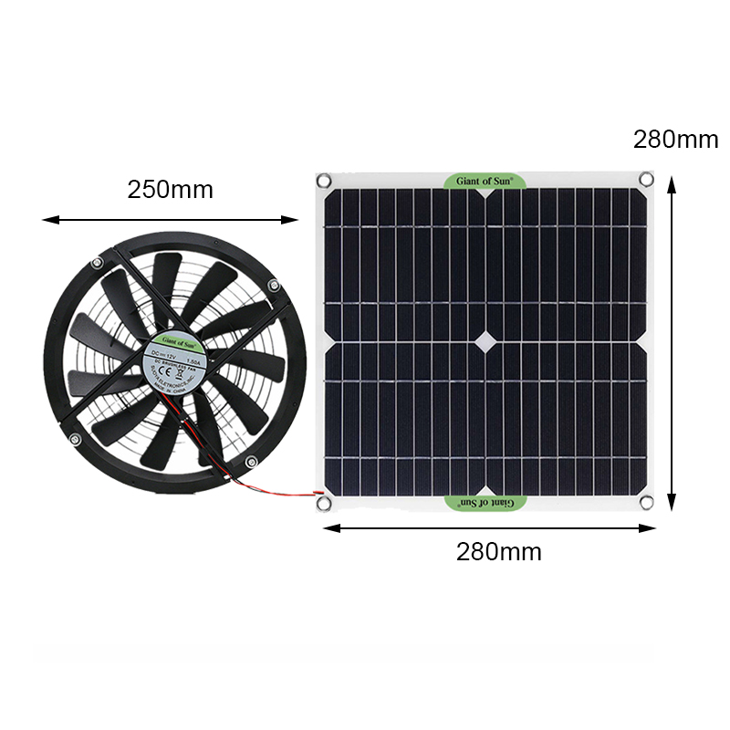 100W-Monocrystalline-Solar-Panel-Exhaust-Fan-Pet-House-Toilet-Car-RV-Cooling-Exhaust-Fan-1858861-8