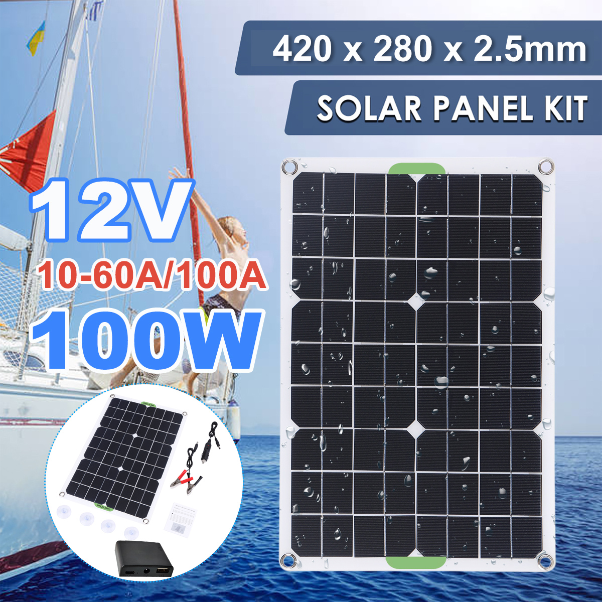 12V-50W-Protable-Solar-Panel-Kit-2-USB-Port-Monocrystalline-Module-Solar-Battery-Charger-1857339-3