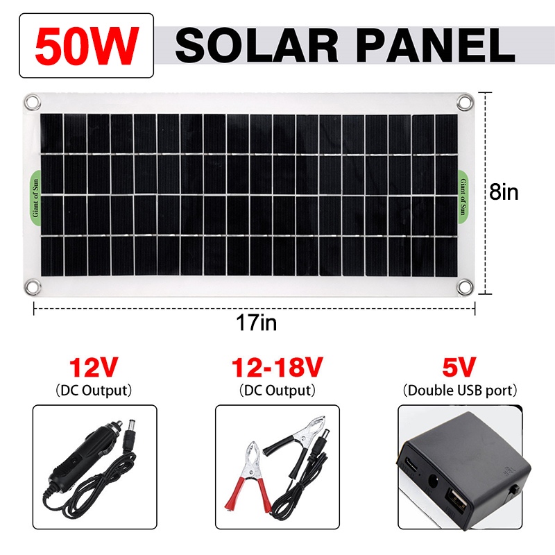 220V-1500W-Peak-Solar-Power-System-Battery-Charger-Inverter50W-Solar-Panel-60A-Controller-1805433-3