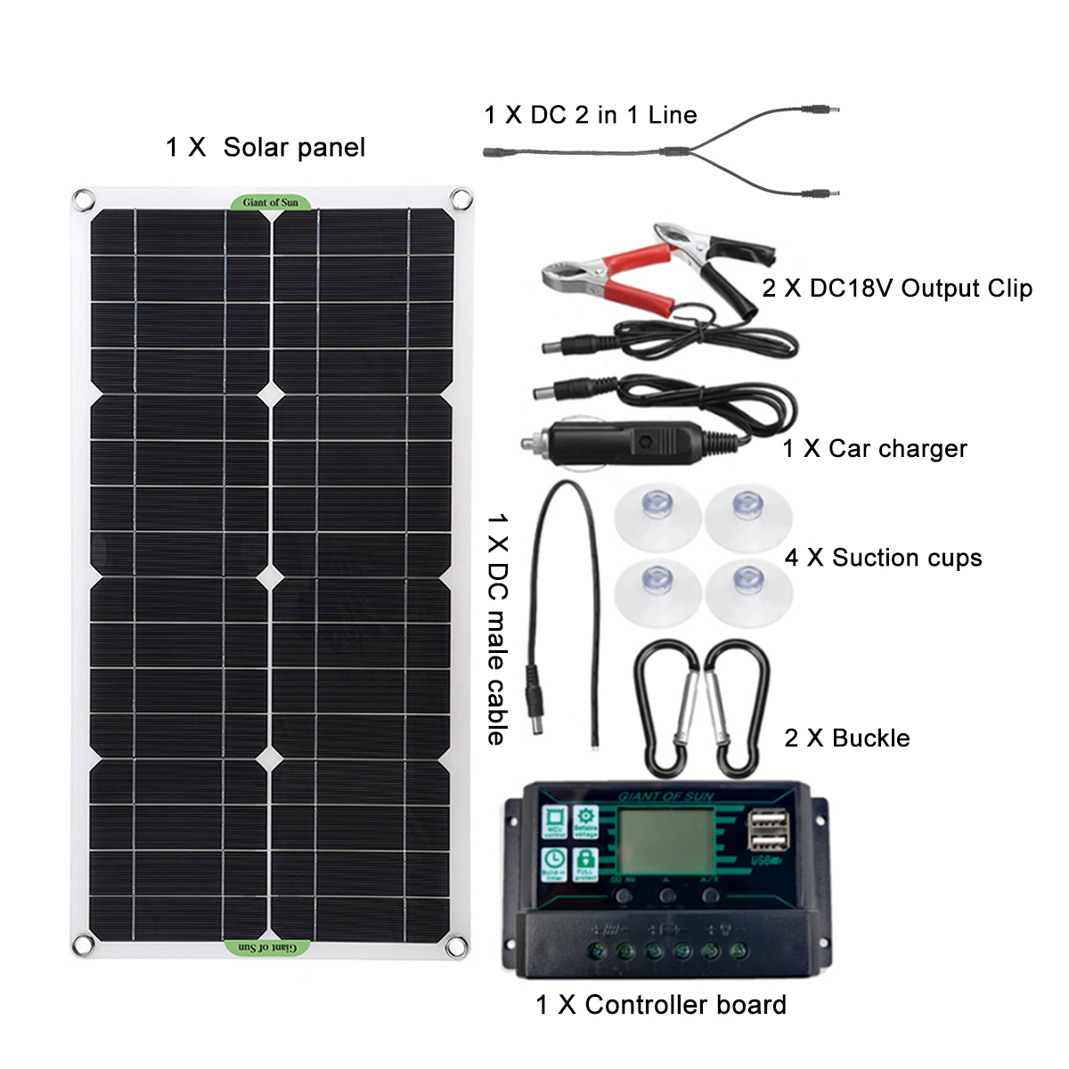 250W-Max-Portable-Solar-Panel-Kit-Dual-DC-USB-Charger-Kit-Single-Crystal-Semi-flexible-Solar-Power-P-1827860-7