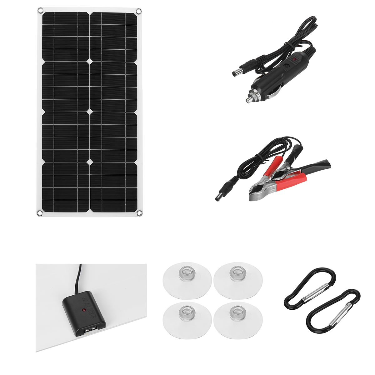 25W-18V-Mono-Solar-Panel-Single-USB-12V5V-DC-Monocrystalline-Flexible-Solar-Charger-For-Car-RV-Boat--1856250-2