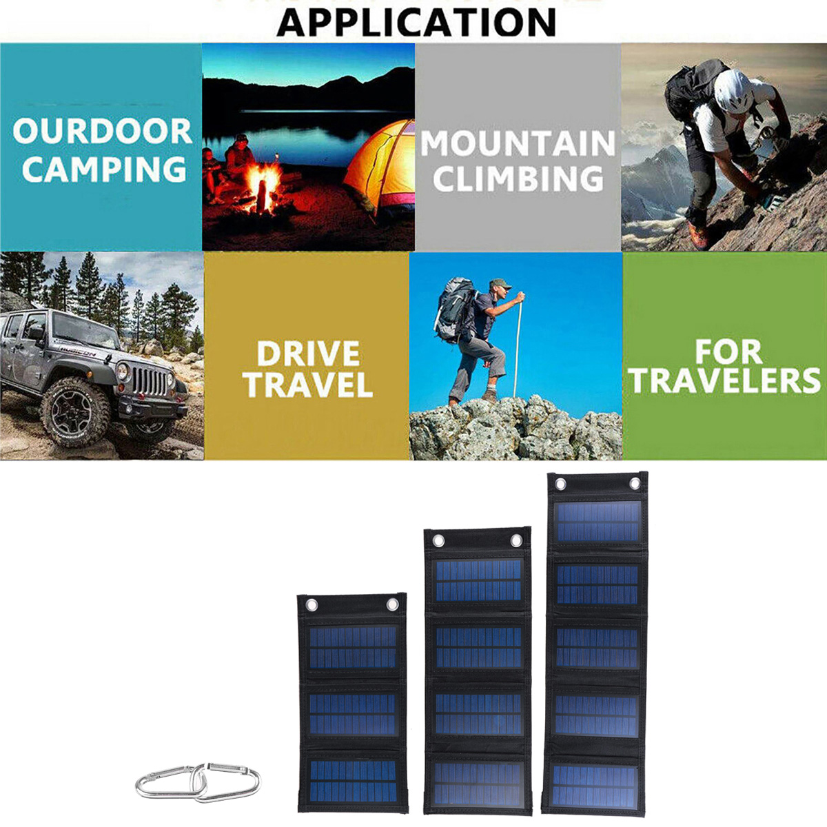 45W6W75W-Solar-Panel-Charger-USB-Output-5V-Waterproof-Backpack-Mobile-Power-Bank-1916087-1
