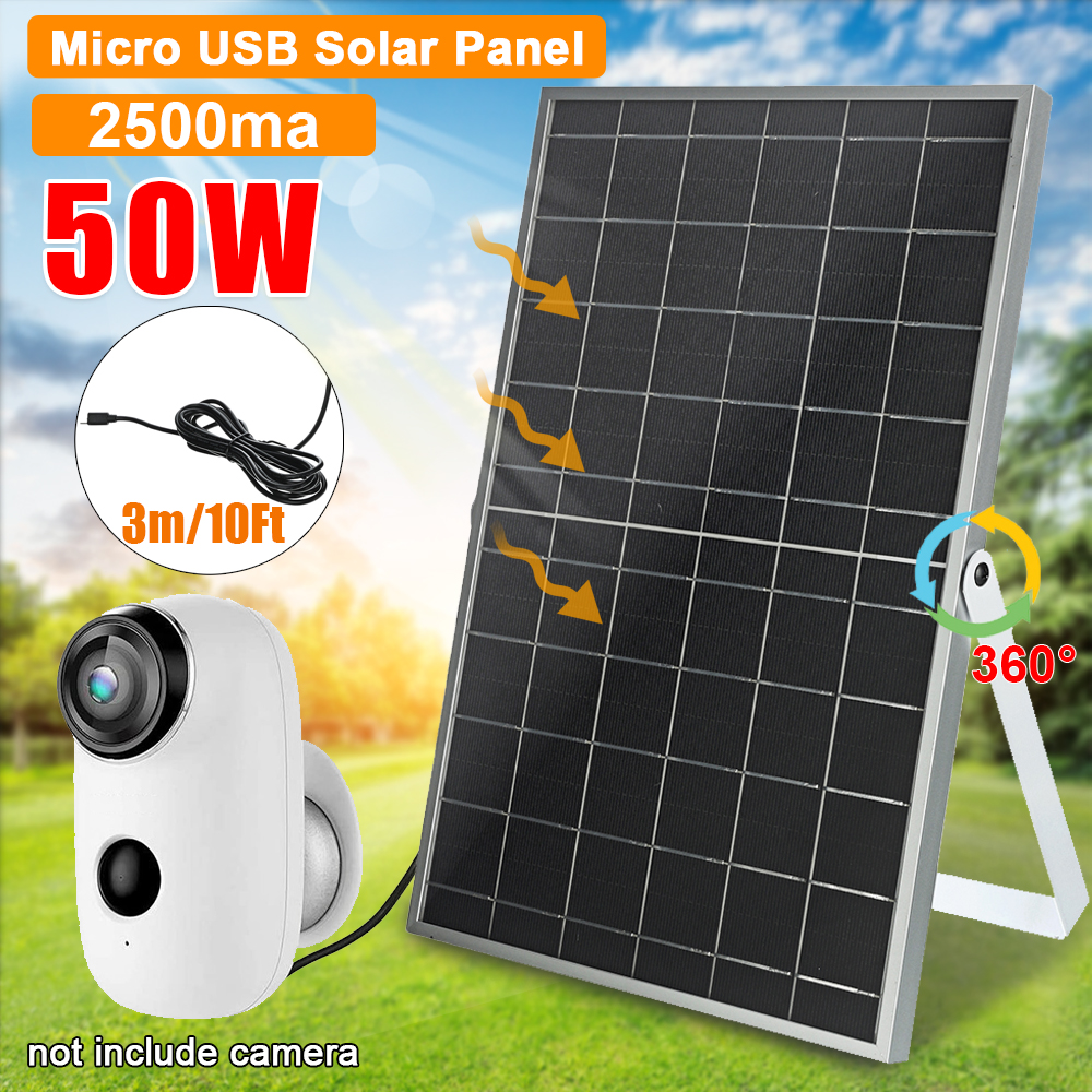 50W-Portable-Solar-Panel-Dual-DC-USB-Charger-Kit-Solar-Power-Panel-Micro-USB-Charger-with-3m-Cable-1927187-1