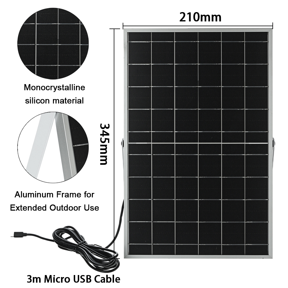 50W-Portable-Solar-Panel-Dual-DC-USB-Charger-Kit-Solar-Power-Panel-Micro-USB-Charger-with-3m-Cable-1927187-4
