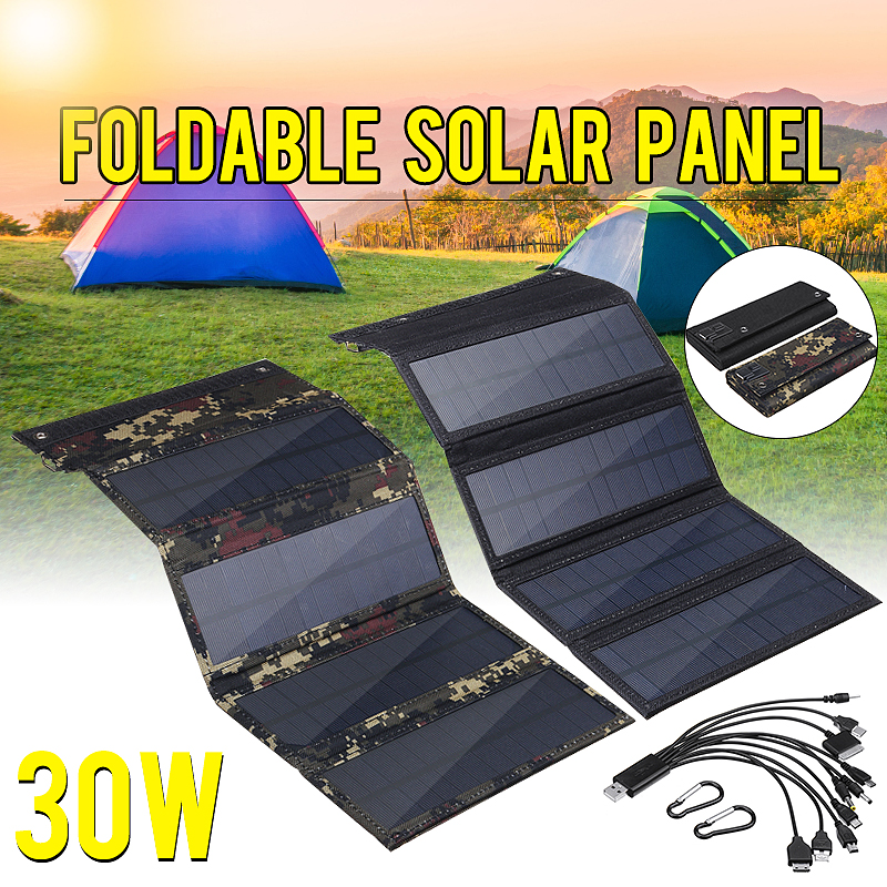 Waterproof-30W-6V-Solar-Panel-Bank-Folding-Solar-Power-Bank-Charger-Power-USB-Port-W-10in1-USB-Cable-1625886-2