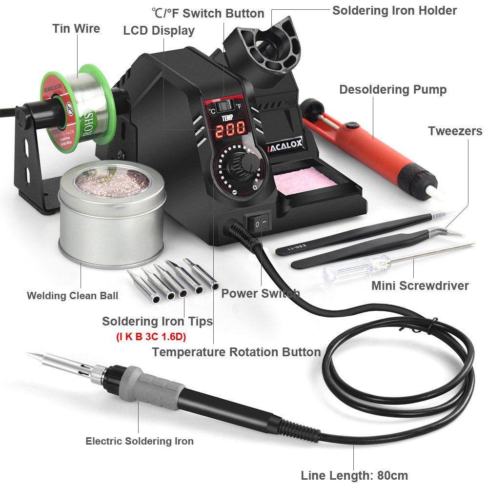 NEWACALOX-110V220V-130W-SMD-Rework-Soldering-Station-Temp-Adjust-LCD-Soldering-Iron-Set-Welding-Repa-1897425-4