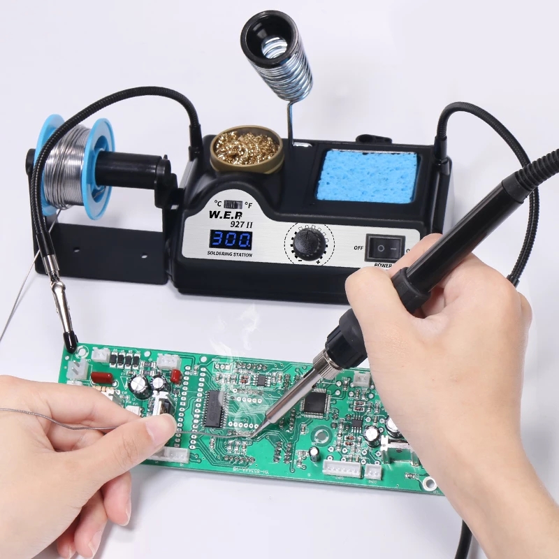 WEP-927-II-2-Helping-Hands-Electric-Soldering-Iron-Station-Digital-Display-60W-Soldering-Iron-Kit-Te-1830851-9