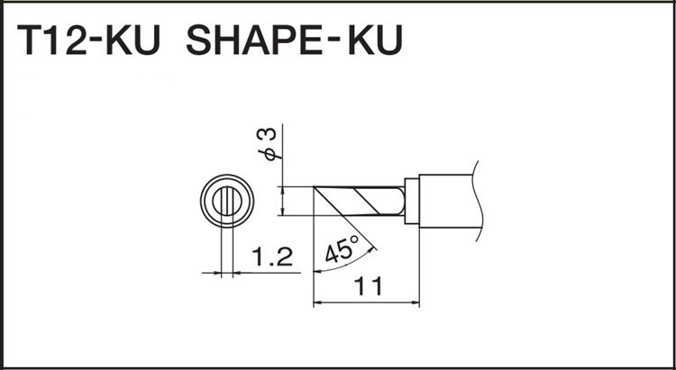 T12-KU-Soldering-Tip-Lead-Free-Solder-Iron-Tps-for-FX-951FX-952FX-950-1148474-1