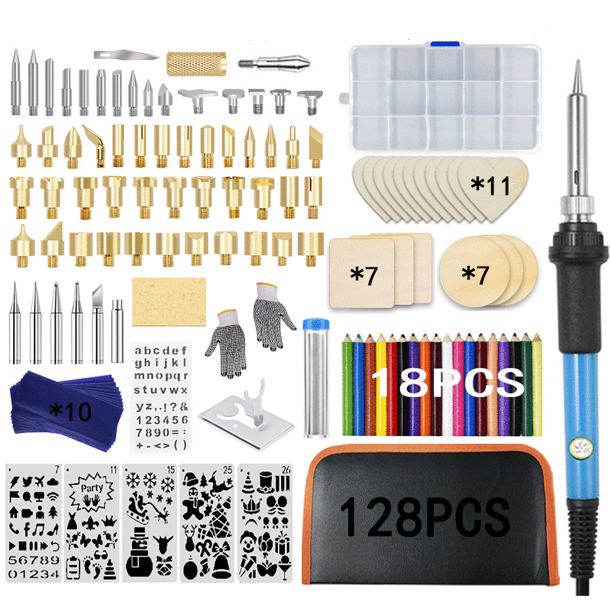 128Pcs-60W-Electric-Soldering-Iron-Kit-Engraving-Pen-Wood-Burning-Pyrography-Craft-Tool-1830874-17