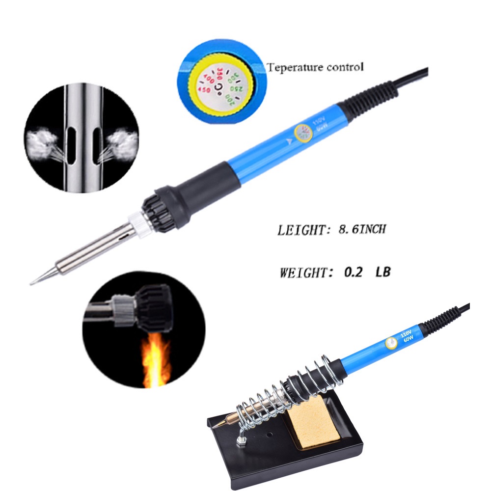 60W-110V-220V-Adjustable-Temperature-Soldering-Iron-Tools-Kit-with-5-Tips-Desoldering-Pump-Stand-1321510-2