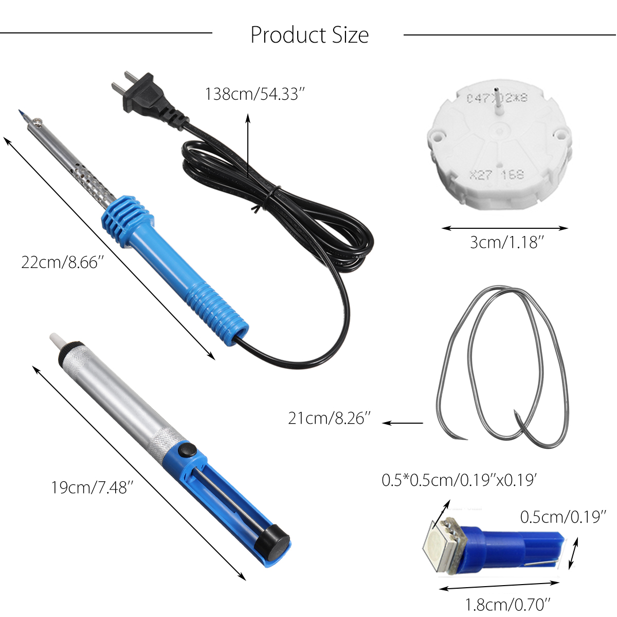 6X27-168-Stepper-Motor-Tools-Kit-Solding-Iron-Unit-Solder-Wire-with-11Pcs-LED-Bulds-1288343-2