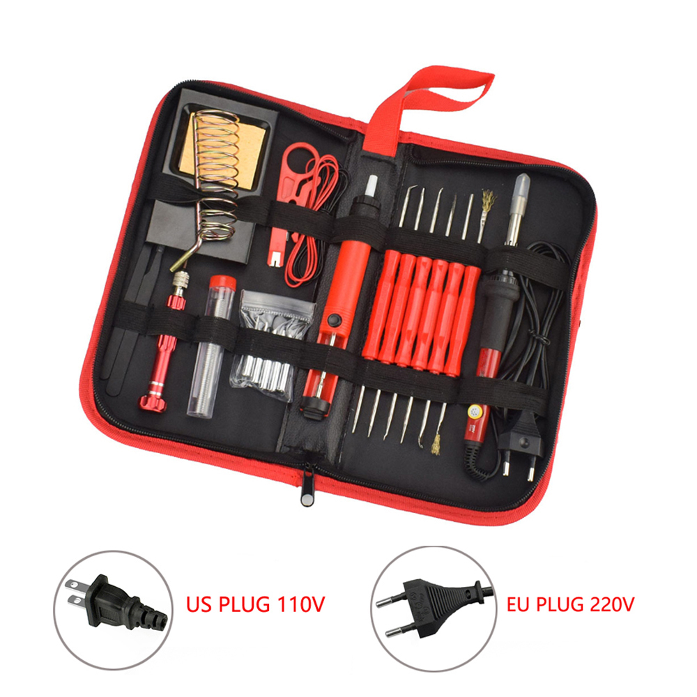 NEWACALOX-26Pcs-60W-Multifunctional-Electric-Solder-Iron-Kit-Screwdriver-Desoldering-Pump-Tip-Wire-P-1349936-2