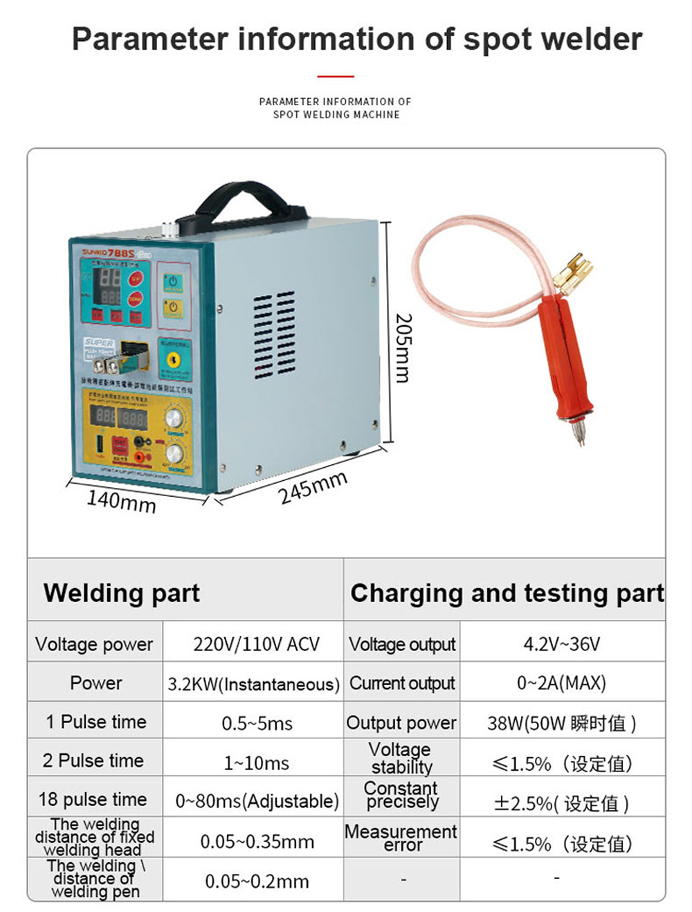 SUNKKO-788S-PRO-110V220V-Spot-Welding-Machine-Batteries-Nickel-Strip-Connection-Battery-Spot-Welder--1693746-2