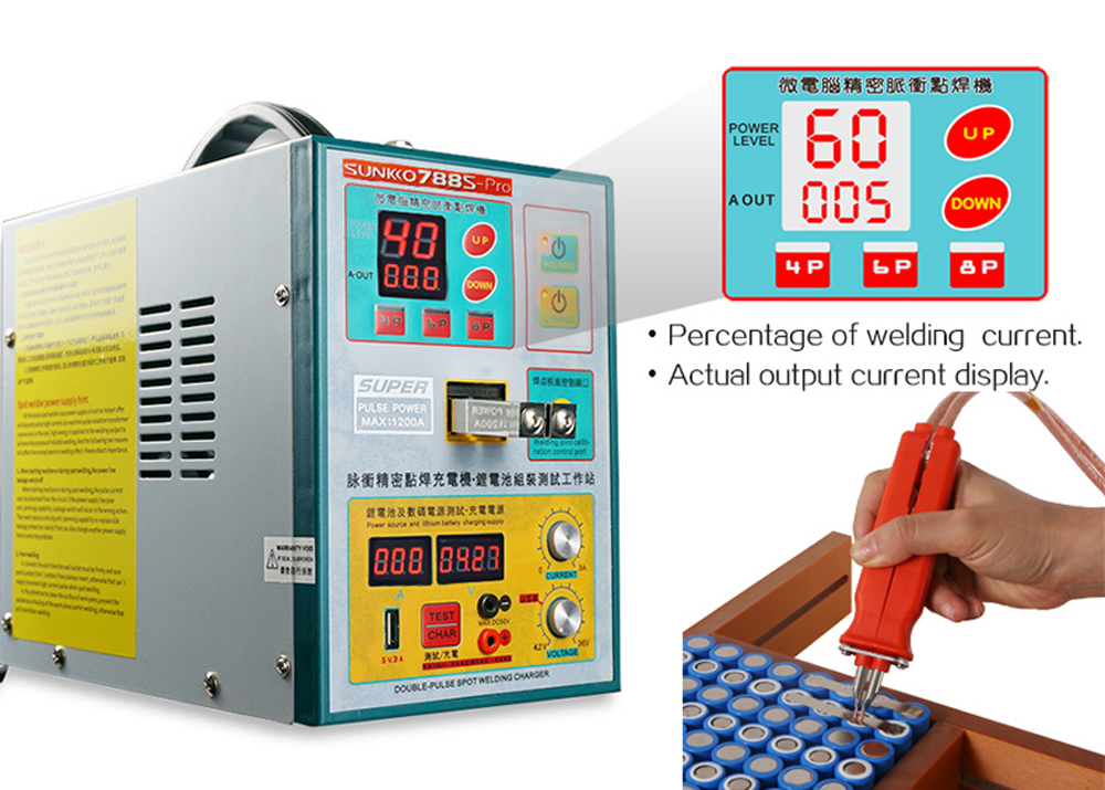 SUNKKO-788S-PRO-110V220V-Spot-Welding-Machine-Batteries-Nickel-Strip-Connection-Battery-Spot-Welder--1693746-9