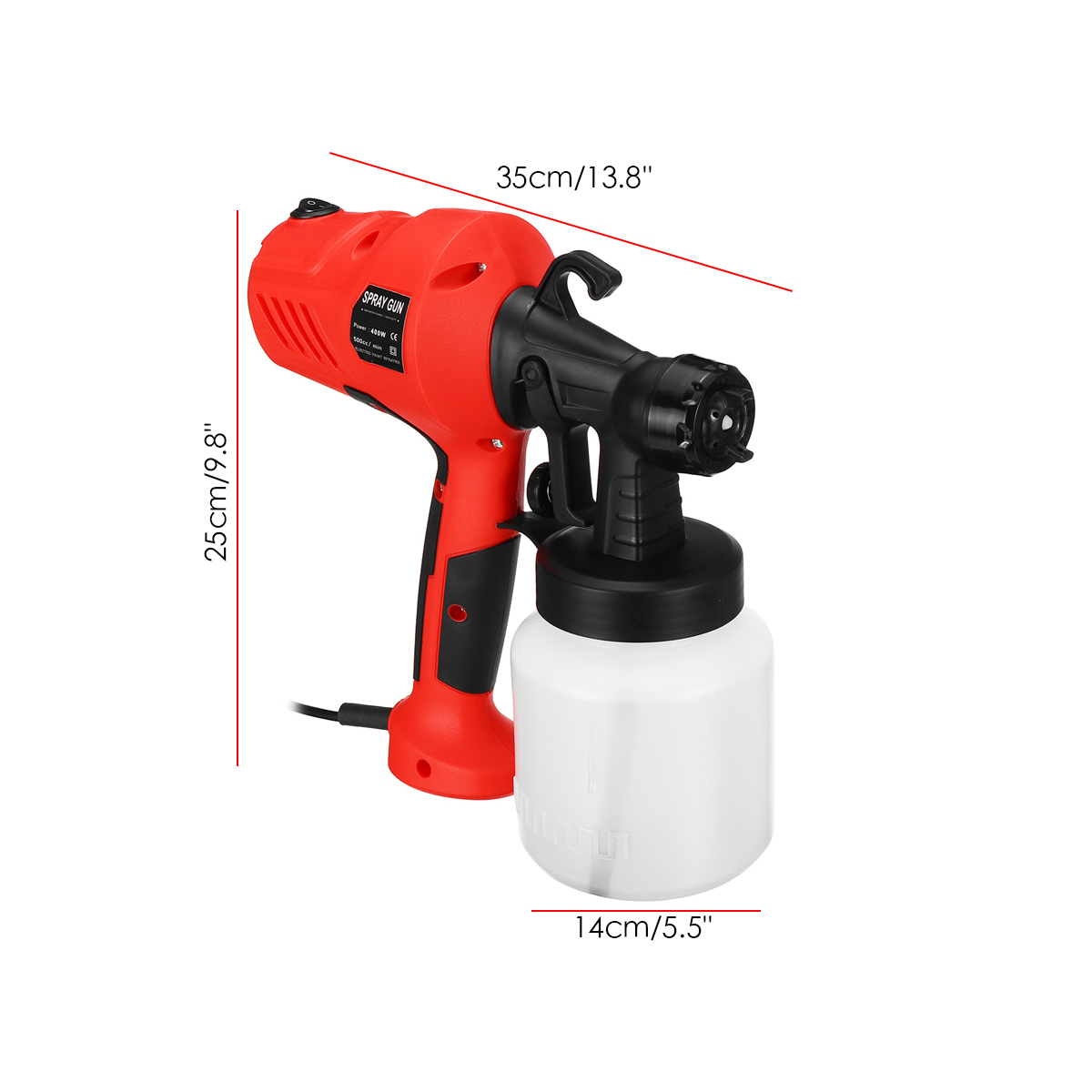 400W-800ml-Electric-Paint-Sprayer-Flow-Control-Airbrush-Easy-Spraying-Painting-Tool-1761119-11