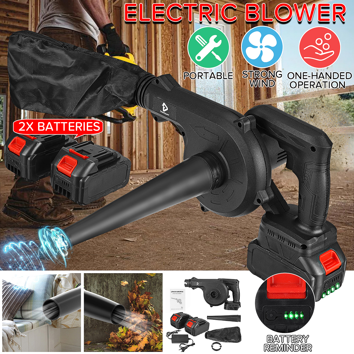 Doersupp-21V-1000W-Cordless-Electric-Air-Blower-Vacuum-Suction-Cleaning-Leaf-Blower-Computer-Dust-Co-1863319-2