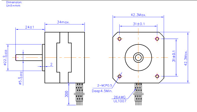 JKM-NEMA17-09-Degree-42mm-Two-Phase-Hybrid-Stepper-Motor-133A-34mm-For-CNC-990669-2