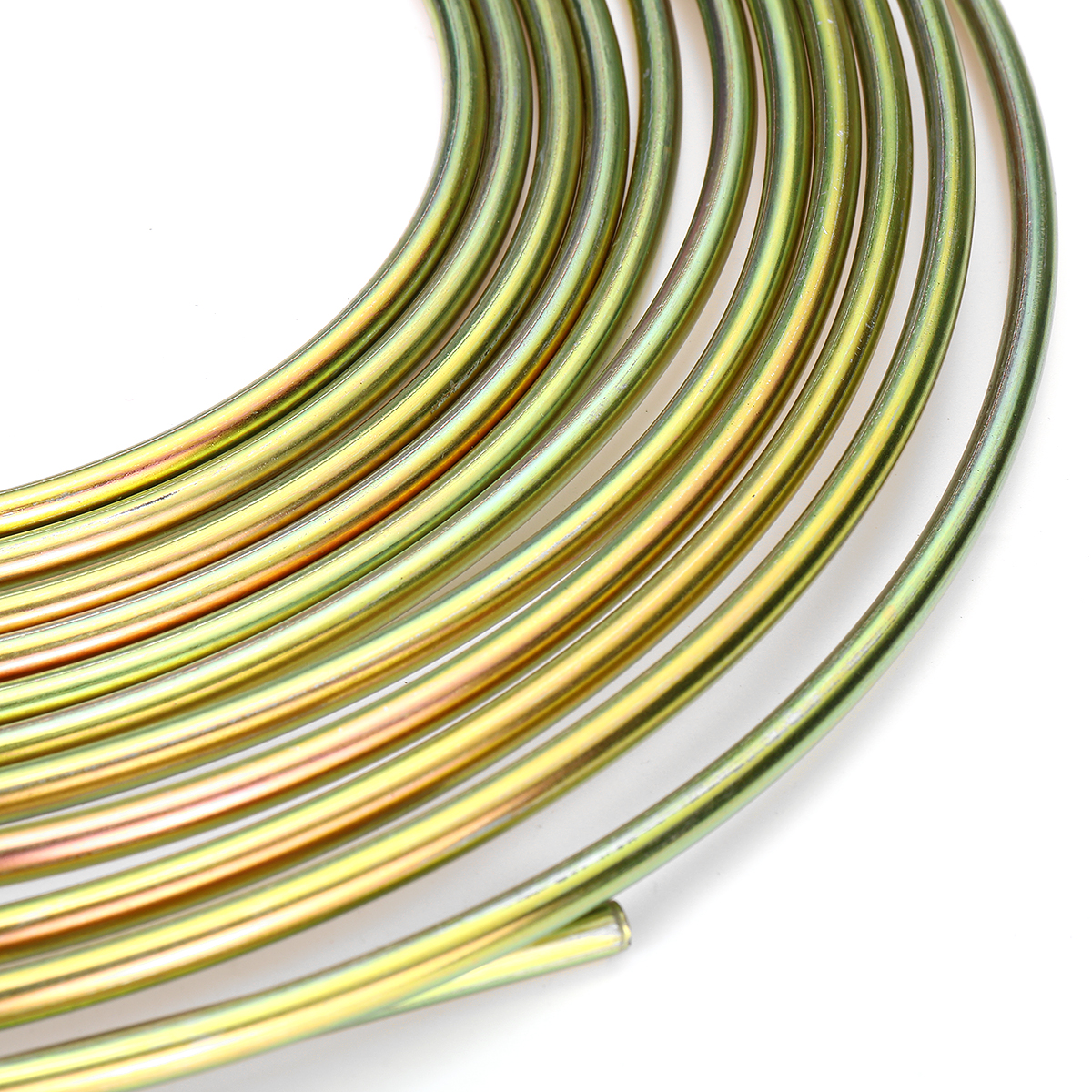 25ft-Roll-of-316-Plated-Brake-Line-Tubing-OD-Copper-Nickel-With-16x-Tube-Nuts-1686126-8