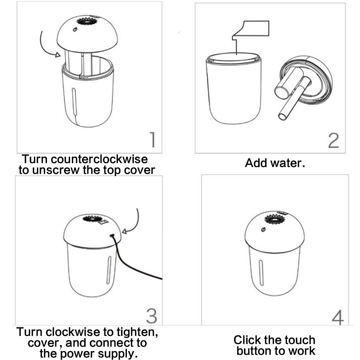 3-IN-1-DC-5V-200ml-Mushroom-Humidifier-USB-Recharge-LED-Light-Fan-Air-Mist-Purifier-1362405-4