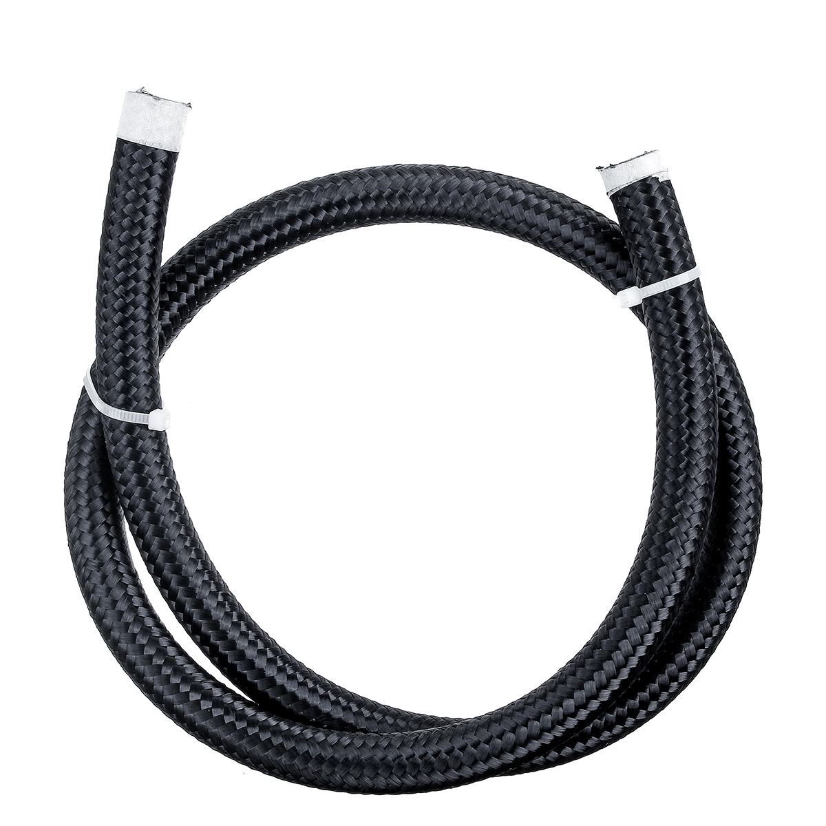 3FT-AN4AN6AN8AN10-Car-Fuel-Hose-Oil-Gas-Line-Nylon-Stainless-Steel-Braided-Black-1682427-3