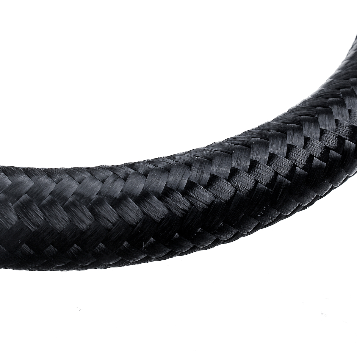 3FT-AN4AN6AN8AN10-Car-Fuel-Hose-Oil-Gas-Line-Nylon-Stainless-Steel-Braided-Black-1682427-7