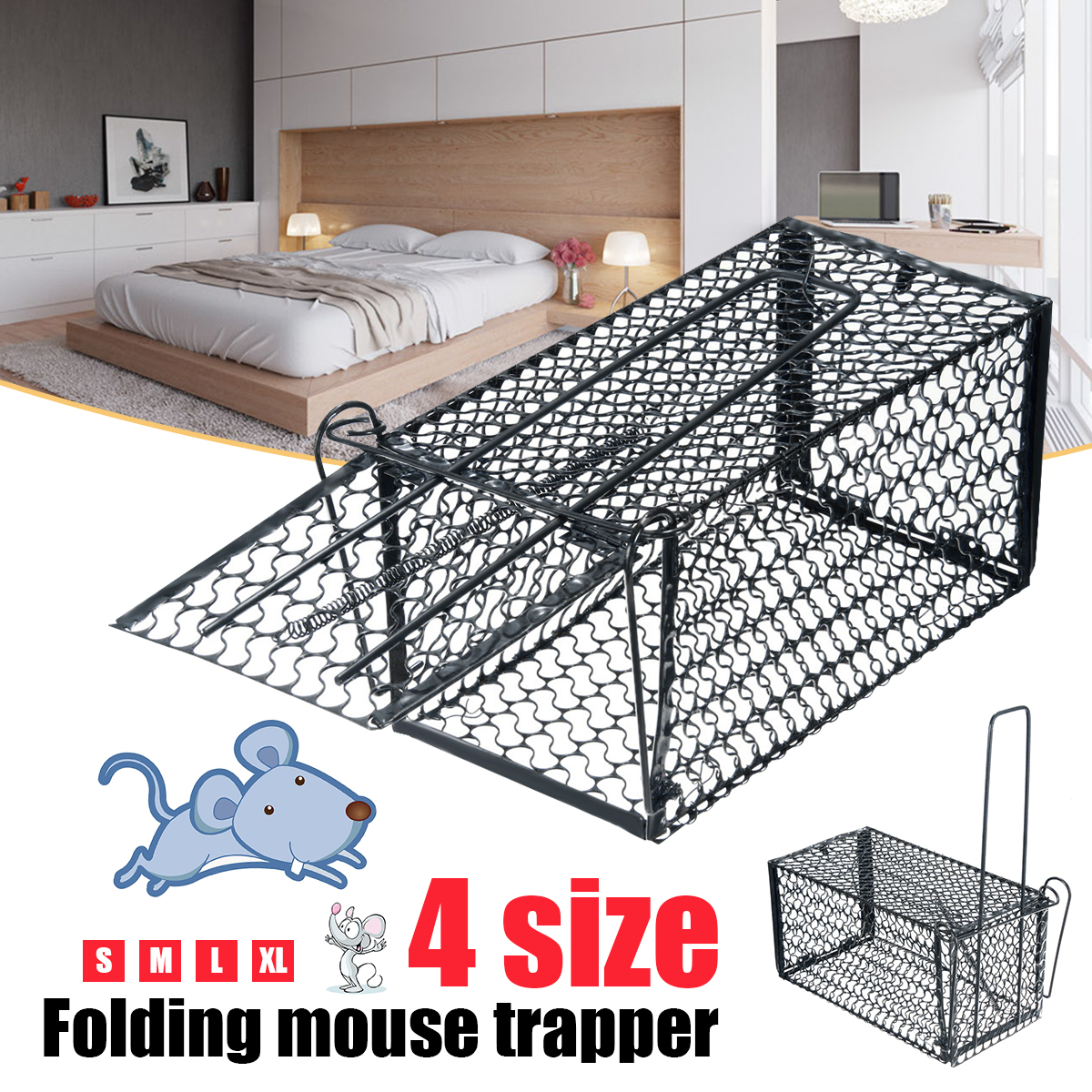 Black-Metal-Mouse-Trap-Pests-Control-1304946-2