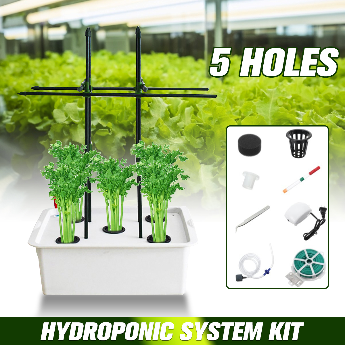Hydroponic-System-Kit-5-Holes-Nursery-Pot-Planting-Seedling-Grow-Cultivation-Set-1689623-1
