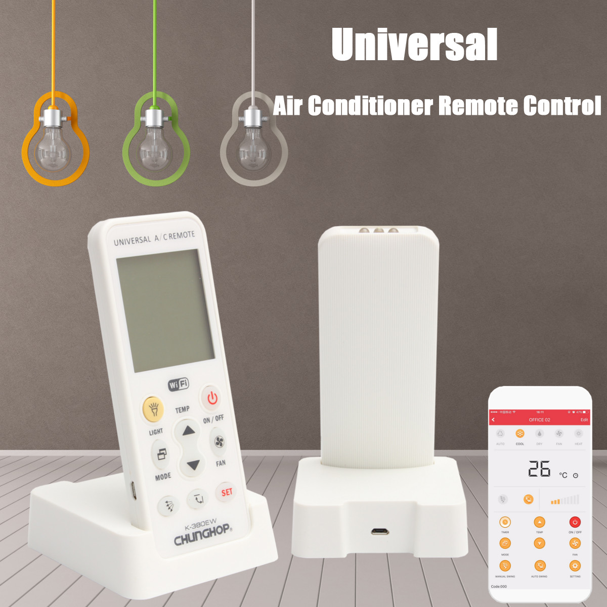 K-380EW-WiFi-Smart-LCD-Air-Conditioner-Remote-Control-with-Holder-Air-Conditioner-Transmitter-1385544-7