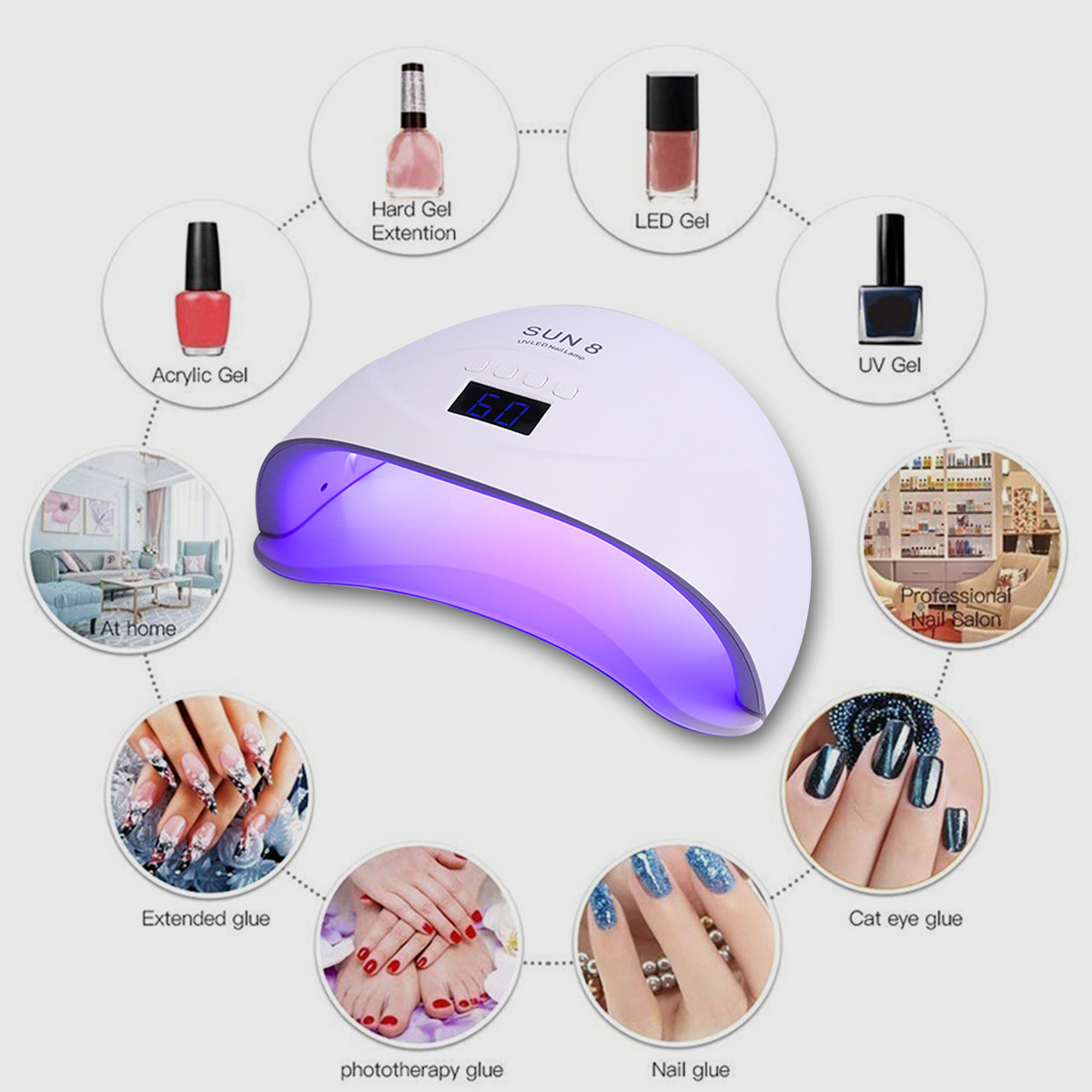 SUN8R-84W-42-LED-Nail-Gel-Polish-Dryer-UV-Fast-Curing-Light-Lamp-Sensor-1587158-8