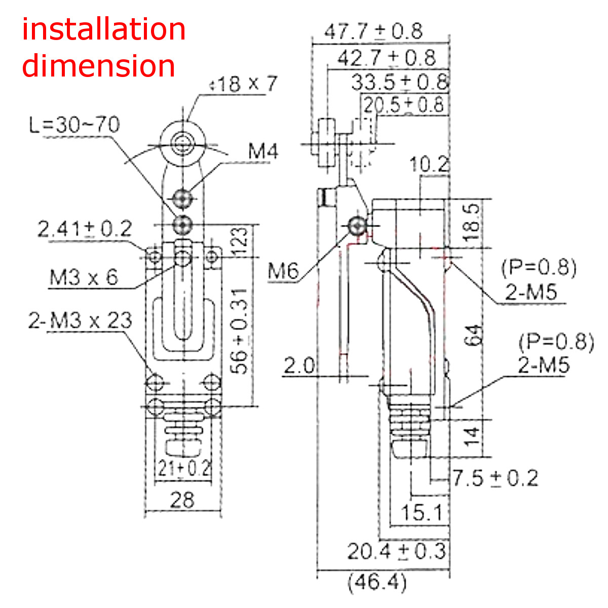 10-Types-250VAC-Limit-Switch-IP65-Adjustable-Actuator-Roller-Arm-Rod-Spring-Coil-Endstop-Switch-1297617-2