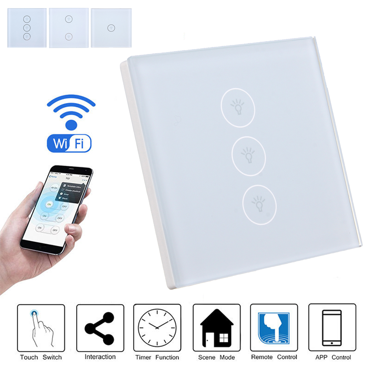 123-Way-AC100-240V-Smart-Wall-Switch-Wifi-Smart-Remote-Switch-Touch-Switch-Wireless-Voice-Control-1323724-3