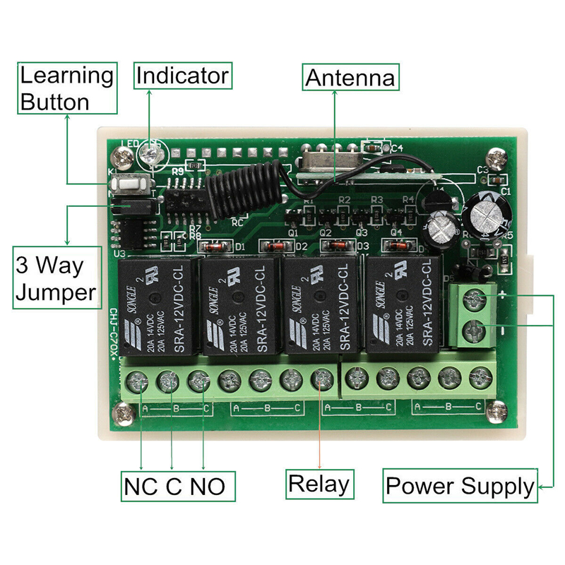 2-Transmitter-12V-4CH-Channel-Relay-RF-Wireless-Remote-Control-Switch-Receiver-1777799-4