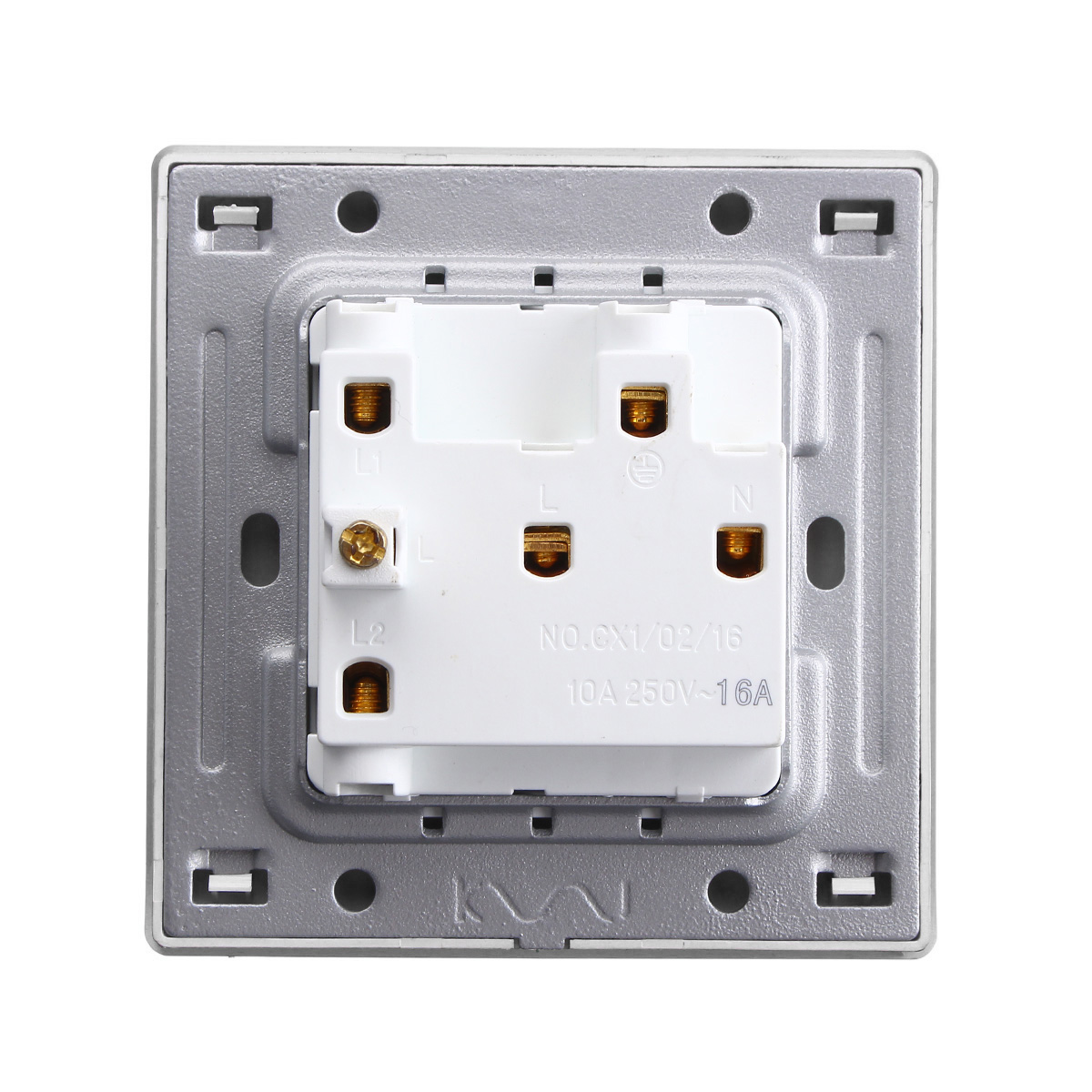 AC-110250V-1-Gang-1Way-LED-Light-Control-Wall-Mount-Switch-With-3-Pole-Socket-1216151-4