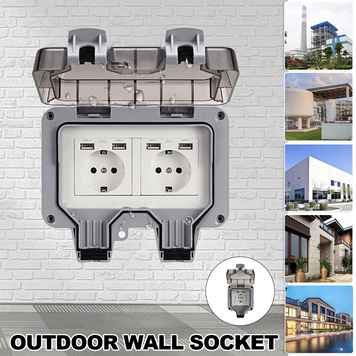 Outdoor-Waterproof-USB-Socket-Wall-Outlet-Air-Conditioner-Outlet-EU-UK-US-GER-PLUG-1947360-1