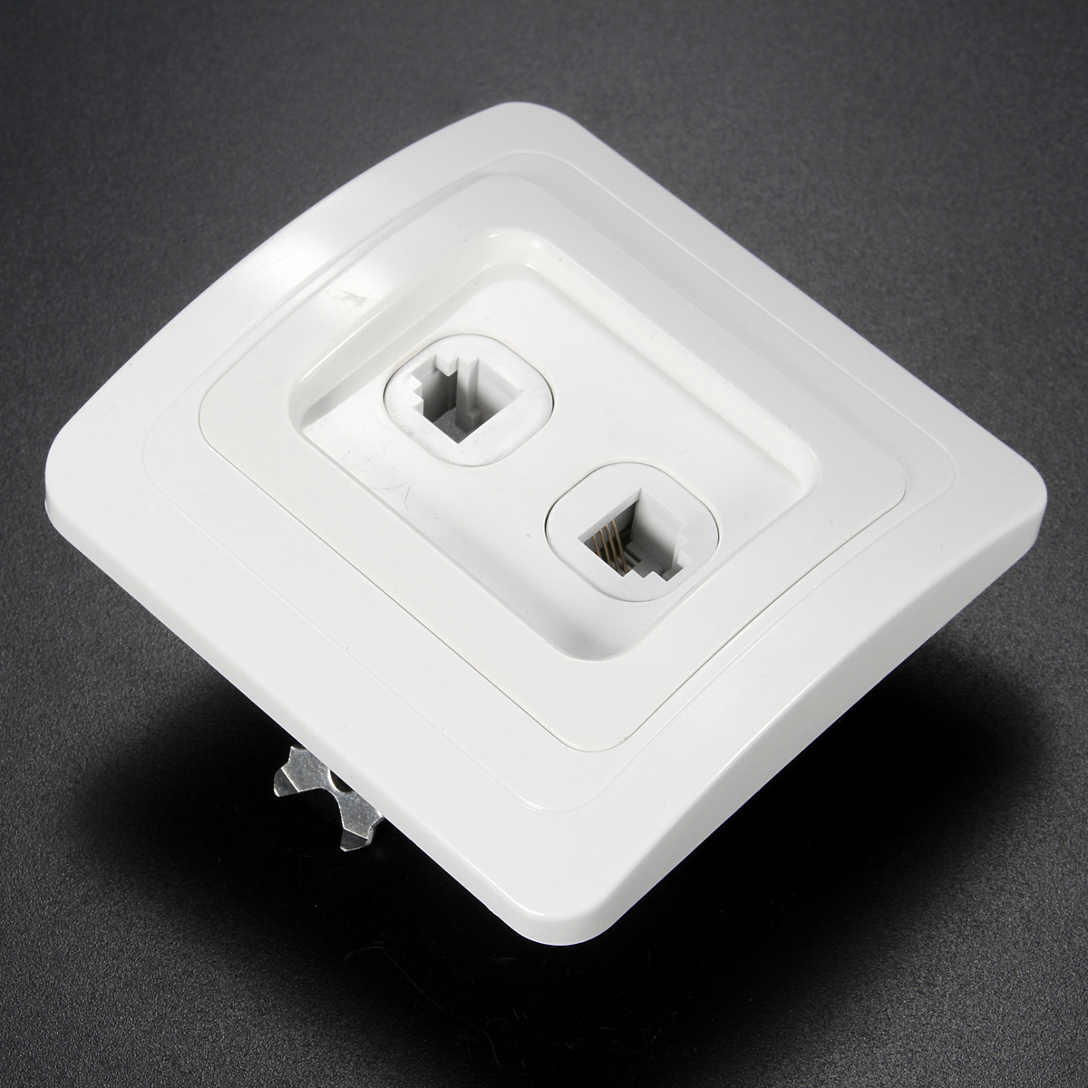 RJ11-Electric-Wall-Station-Socket-Telephone-Phone-Dual-Outlet-Panel-Face-Plate-Socket-Connector-1399685-3