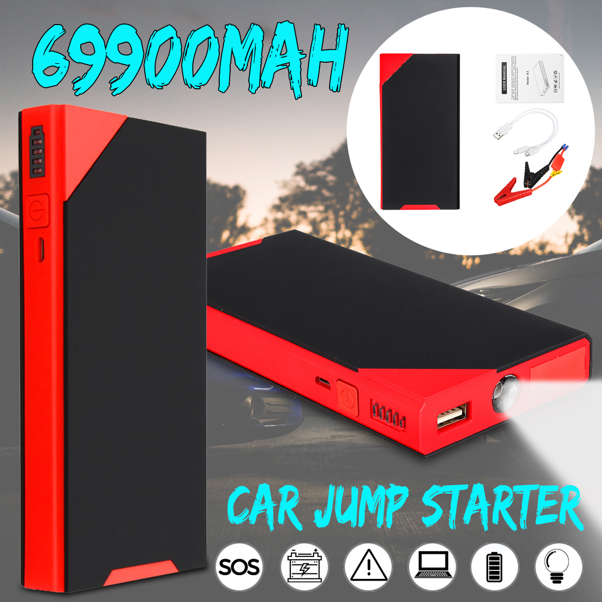 69900-mAh-Emergency-Jump-Starter-Booster-Multi-functional-CarPower-Bank-Auto-Power-Source-1489154-4