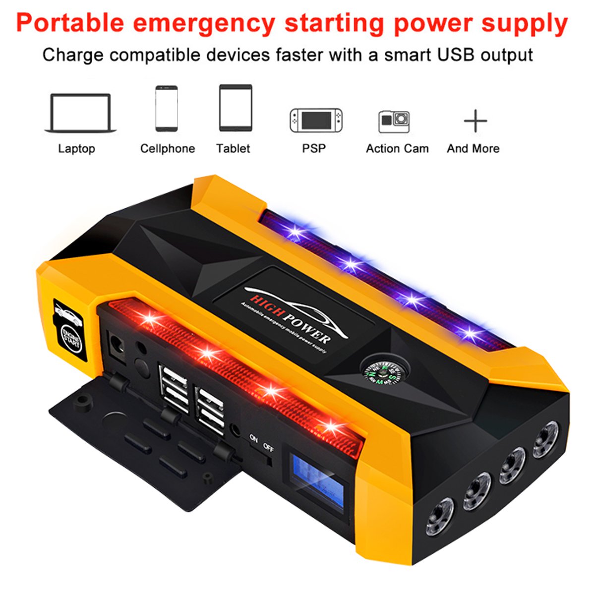 89800mAh-Multifunctional-Jump-Starter-Emergency-Start-Power-USB-with-Safety-Hammer-1371086-5