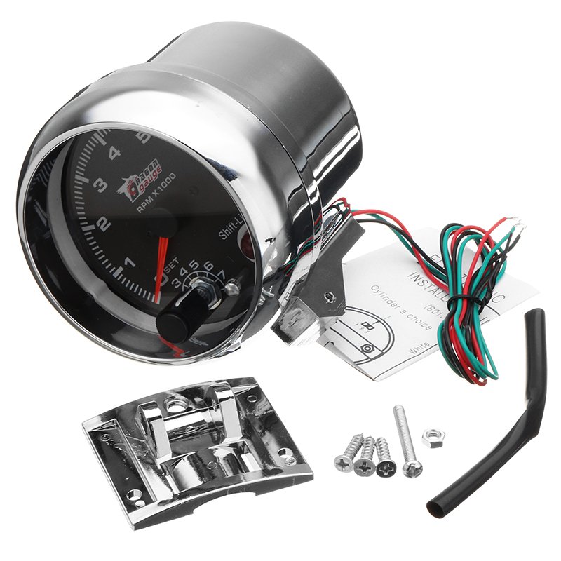 375-Inch-12V-RPMx1000-Tacho-Tachometer-with-Shift-Light-RPM-Rev-Gauge-Meter-1651166-7