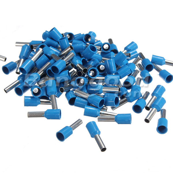 100Pcs-AWG-14-Blue-Wire-Copper-Crimp-Insulated-Cord-Pin-End-Terminal-907710-7