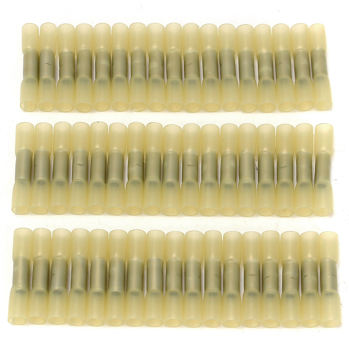 100pcs-Yellow-12-10AWG-Heat-Shrink-Butt-Wire-Crimp-Connector-Electrical-Terminal-1071742-2