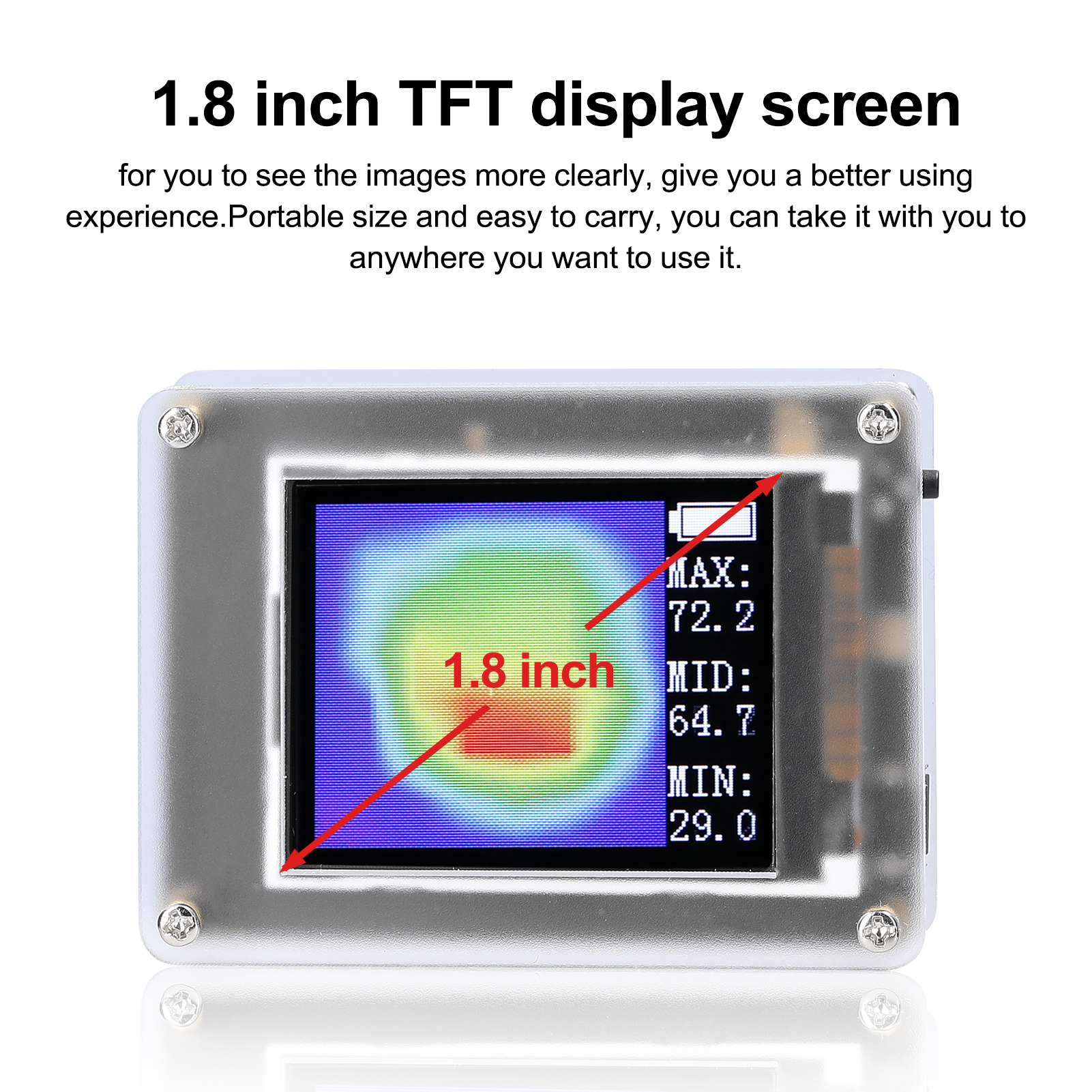 AMG8833-Portable-88--080-Infrared-Thermal-Imager-with-18-Inch-TFT-Screen-Infrared-Temperature-Sensor-1898526-2