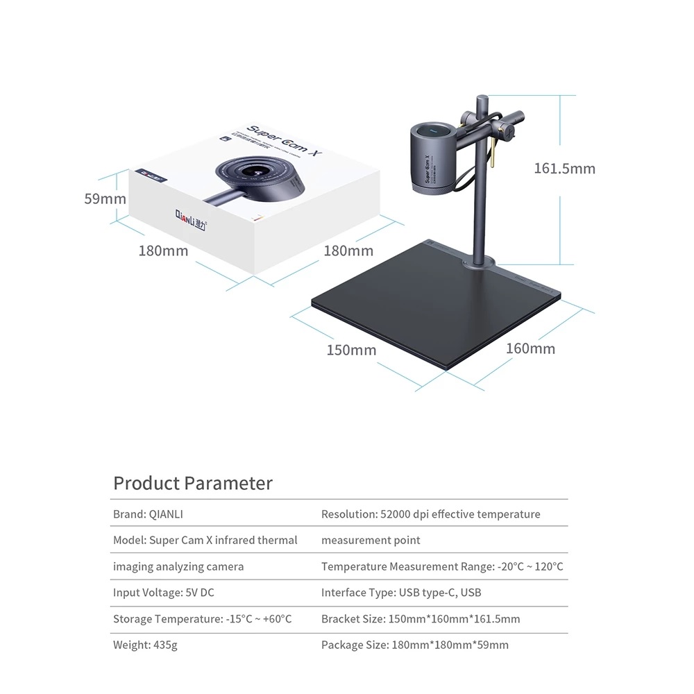 Super-Cam-X-3D-Infrared-Thermal-Imager-Camera--20120-Mobile-Phone-PCB-Troubleshoot-Motherboard-Repai-1873125-8