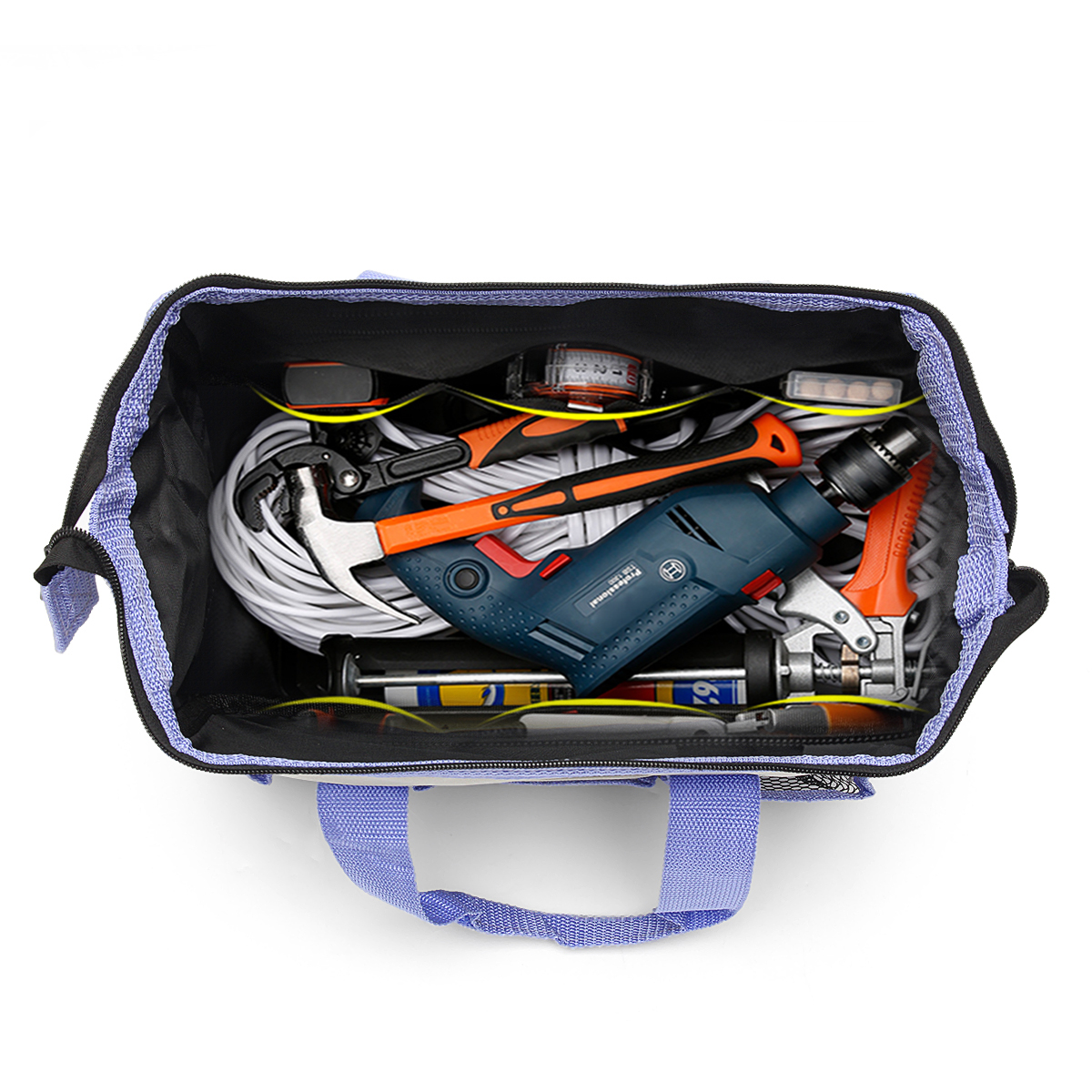 Multifunction-Repair-Tool-Bag-Canvas-Fabric-Electrician-Pocket-Storage-Case-Bag-1347101-3