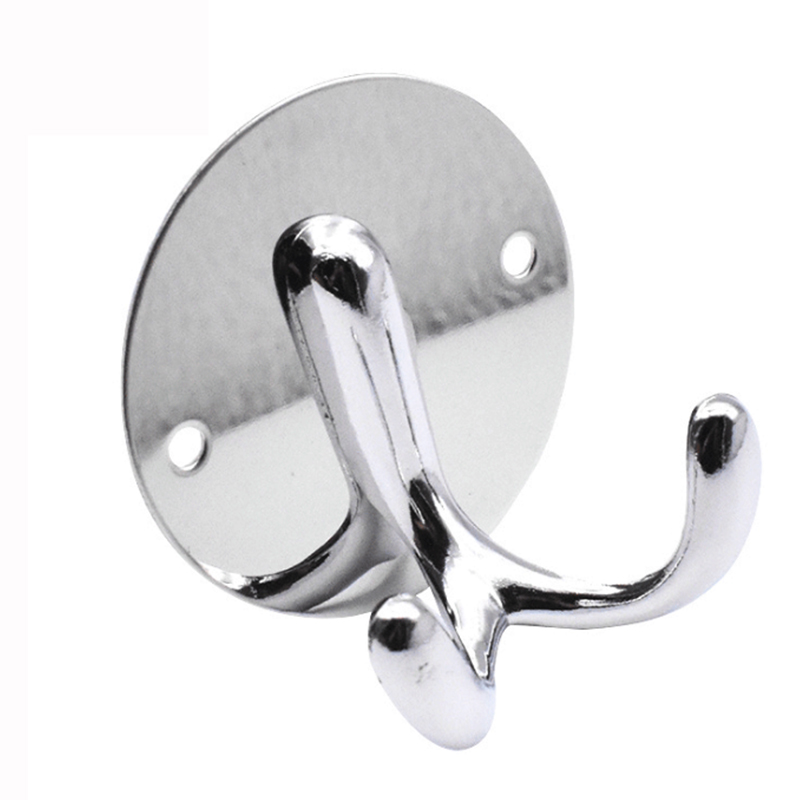 Stianless-Steel-Cloth-Coat-Key-Double-Hook-Wall-Hanger-Towel-Rack-Hoder-Mount-1574753-5