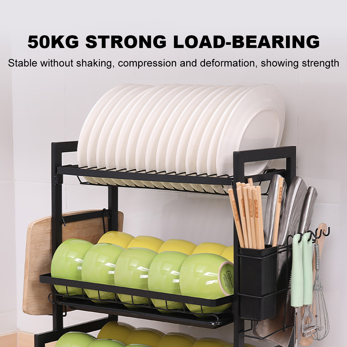Three-tier-Kitchen-Multi-function-Storage-Rack-and-Dish-Rack-Storage-Cabinet-1911259-11